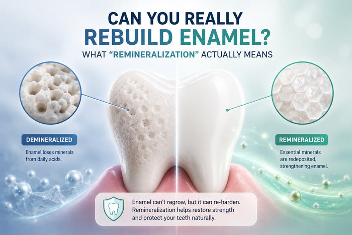 Can You Really Rebuild Enamel? What “Remineralization” Actually Means